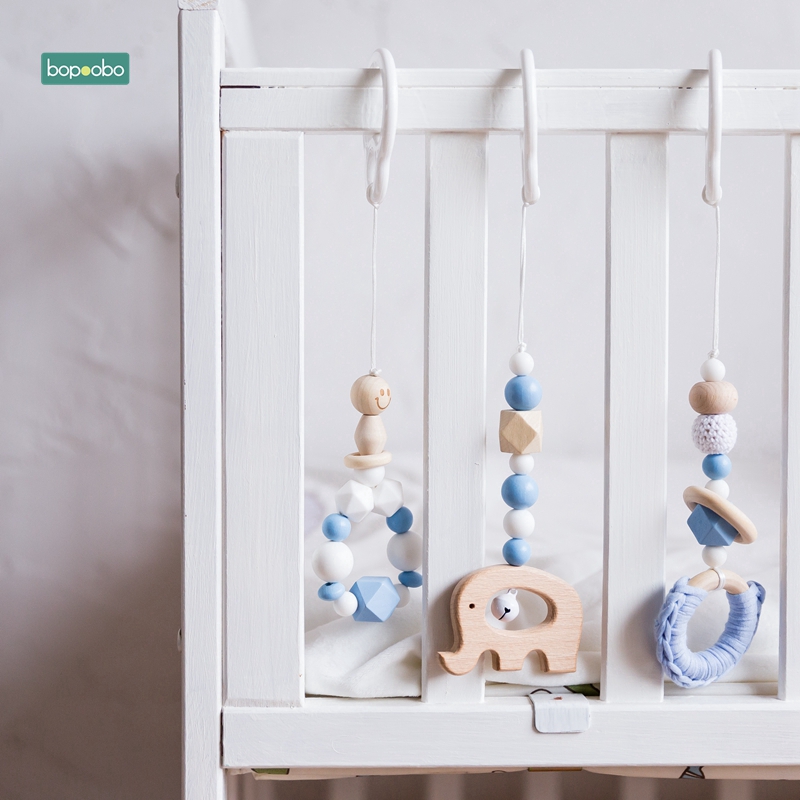 Đồ chơi gỗ treo đầu giường dành cho các bé MAMIMAMIHOME