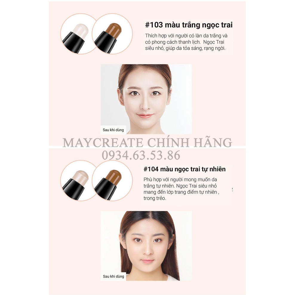 Bút Tạo Khối Makeup Che Khuyết Điểm Maycreate Hàng Nội Địa Trung.