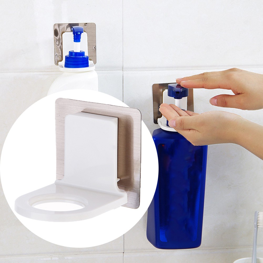 Móc treo chai sữa tắm gắn tường nhà vệ sinh