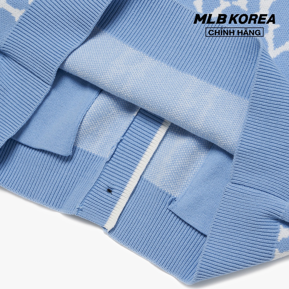 MLB - Áo khoác cardigan phom suông cổ V Monogram 3AKCM0121-50BLL