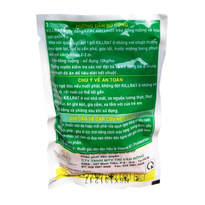 Thuốc Diệt Chuột Stom, killrat