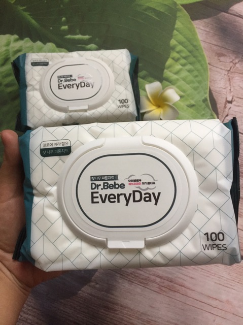 Khăn giấy ướt đa năng Dr.Bebe EveryDay Hàn Quốc 100 tờ