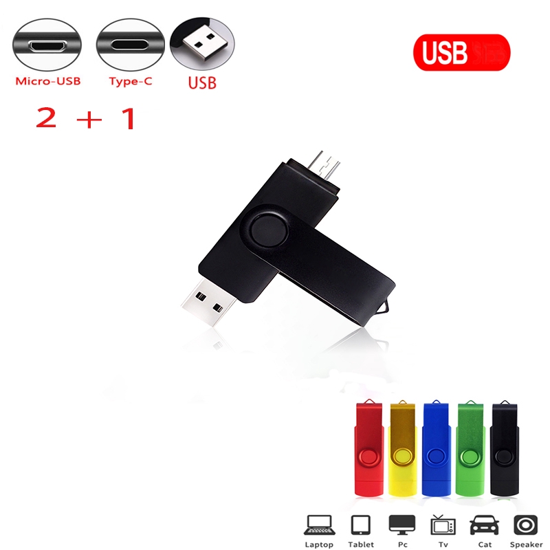 Usb Otg 3 Trong 1 128gb Micro Usb