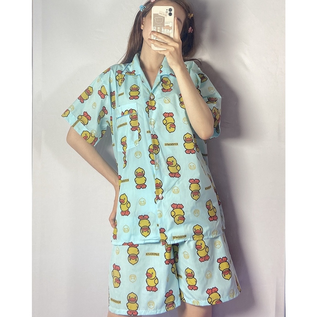 Đồ bộ ngủ họa tiết vịt couple dễ thương 2021 | BigBuy360 - bigbuy360.vn