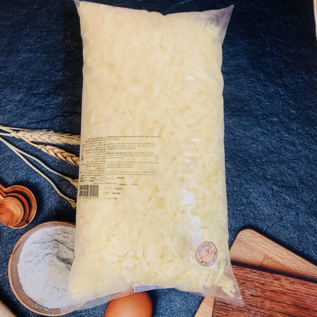 PHÔ MAI BÀO SỢI ANH NHẬP KHẨU 2KG