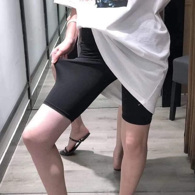Quần legging nữ đùi lửng 4 túi