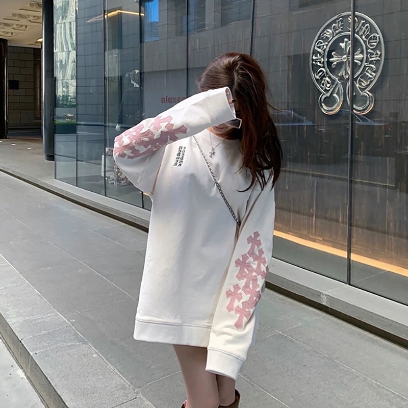 Áo thun dài tay thu đông chữ thập