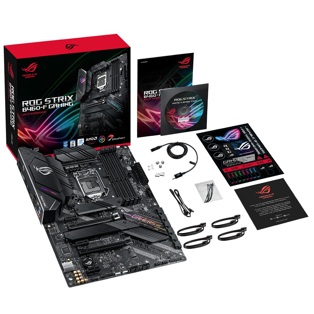 Bo mạch chủ  ASUS ROG STRIX B460-F GAMING