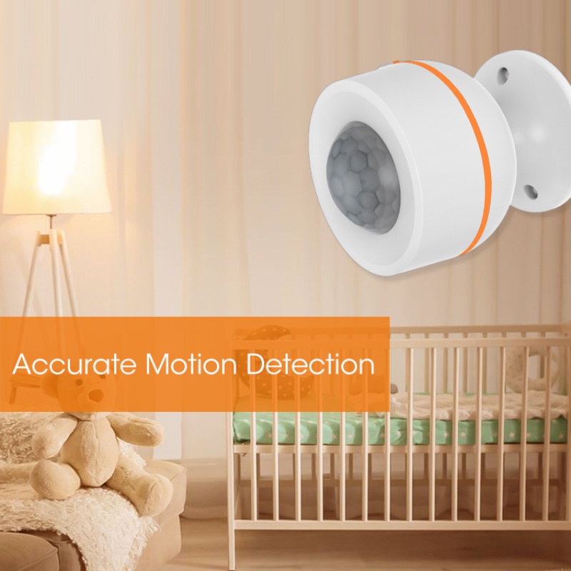 Aubess Aubess Máy Dò Hồng Ngoại Burgla Không Dây Tích Hợp Cảm Biến Chuyển Động Zigbee Pir Chạy Bằng Tuya