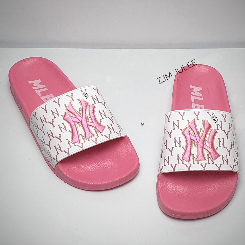 Dép Ulzzang nữ quai da thêu nổi (N&amp;Y) xịn xò Dép quai ngang hot trend