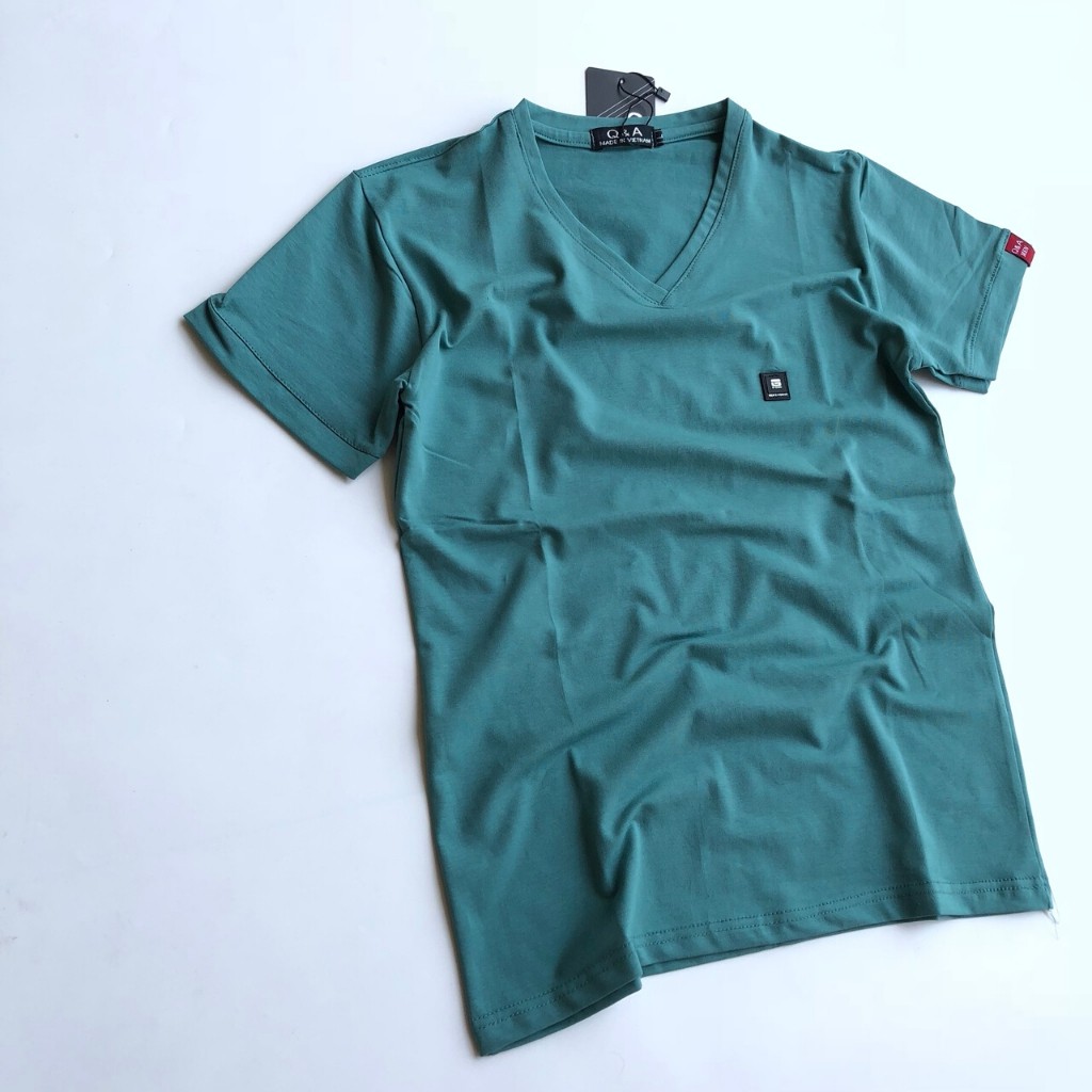 Áo phông nam 💖 Chính hãng 🌴Áo thun nam cổ tim thời trang