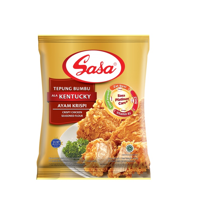 BỘT CHIÊN GÀ GIÒN SASA 850G - NHẬP KHẨU INDONESIA