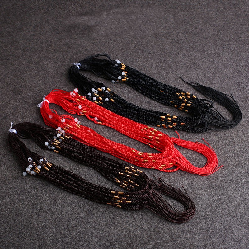 Cuộn Dây Làm Trang Sức Handmade Màu Đen / Đỏ Nâu