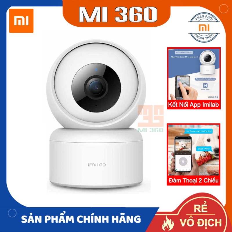 ✅ Bản Quốc Tế✅ Camera IP giám sát Xiaomi IMILAB C20 HD 1080P✅ Hàng Chính Hãng