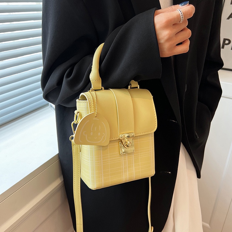 Túi đeo chéo IELGY hình vuông cỡ nhỏ cầm tay thời trang cao cấp cho nữ