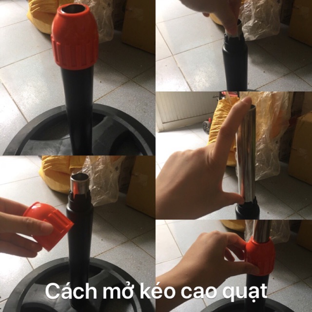 Quạt Lửng ĐIỆN Cơ A Châu sải cánh 400mm | BigBuy360 - bigbuy360.vn