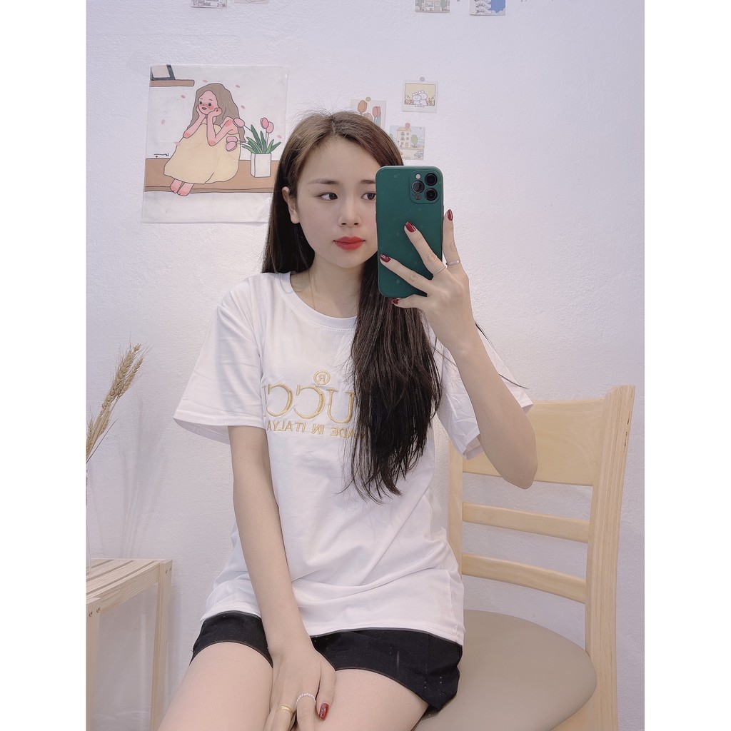 Áo Thun Nữ,Áo Phông Nữ Freesize Hàng Qc Full Túi Zip | BigBuy360 - bigbuy360.vn