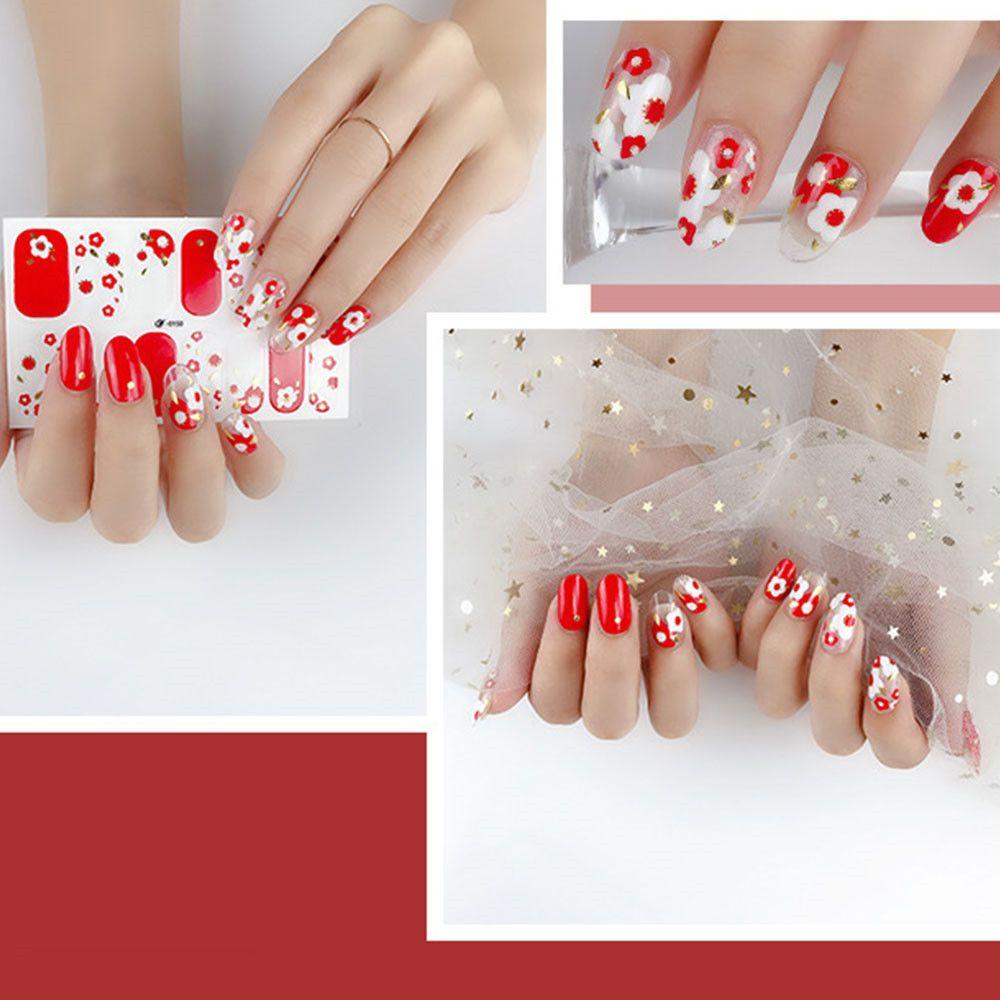 Miếng Dán Móng Tay Vinyl Bảo Vệ Toàn Diện DIY