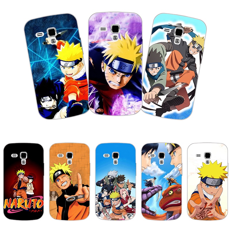 Ốp điện thoại in hình Naruto cho Samsung Galaxy S Duos GT S7562 GT-S7562 Trend Plus GT-S7580 GT-S7582