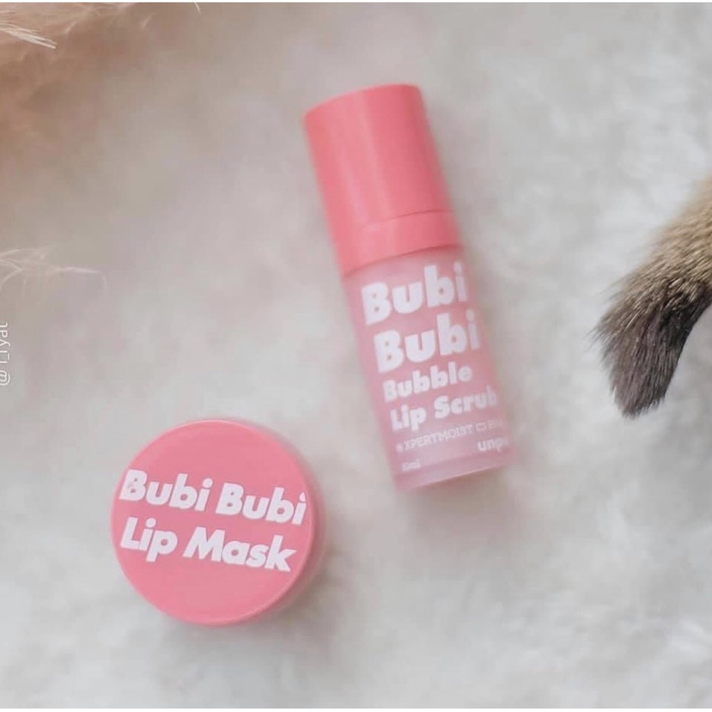 Tẩy Tế Bào Chết Môi Sủi Bọt Bubi Bubi Lip By Unpa 12ml