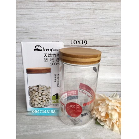 SALE GIÁ SỈ TẠI XƯỞNG LỌ HŨ BÌNH THỦY TINH NẮP GỖ ĐỰNG GIA VỊ CAFE ĐƯỜNG NGUYÊN LIỆU THỰC PHẨM CHỊU NHIỆT CAO CẤP 3 CỠ