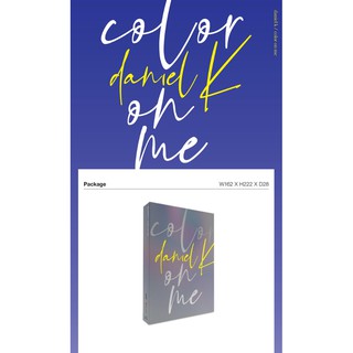 ( Có sẵn ) Album Kang Daniel - Color On Me