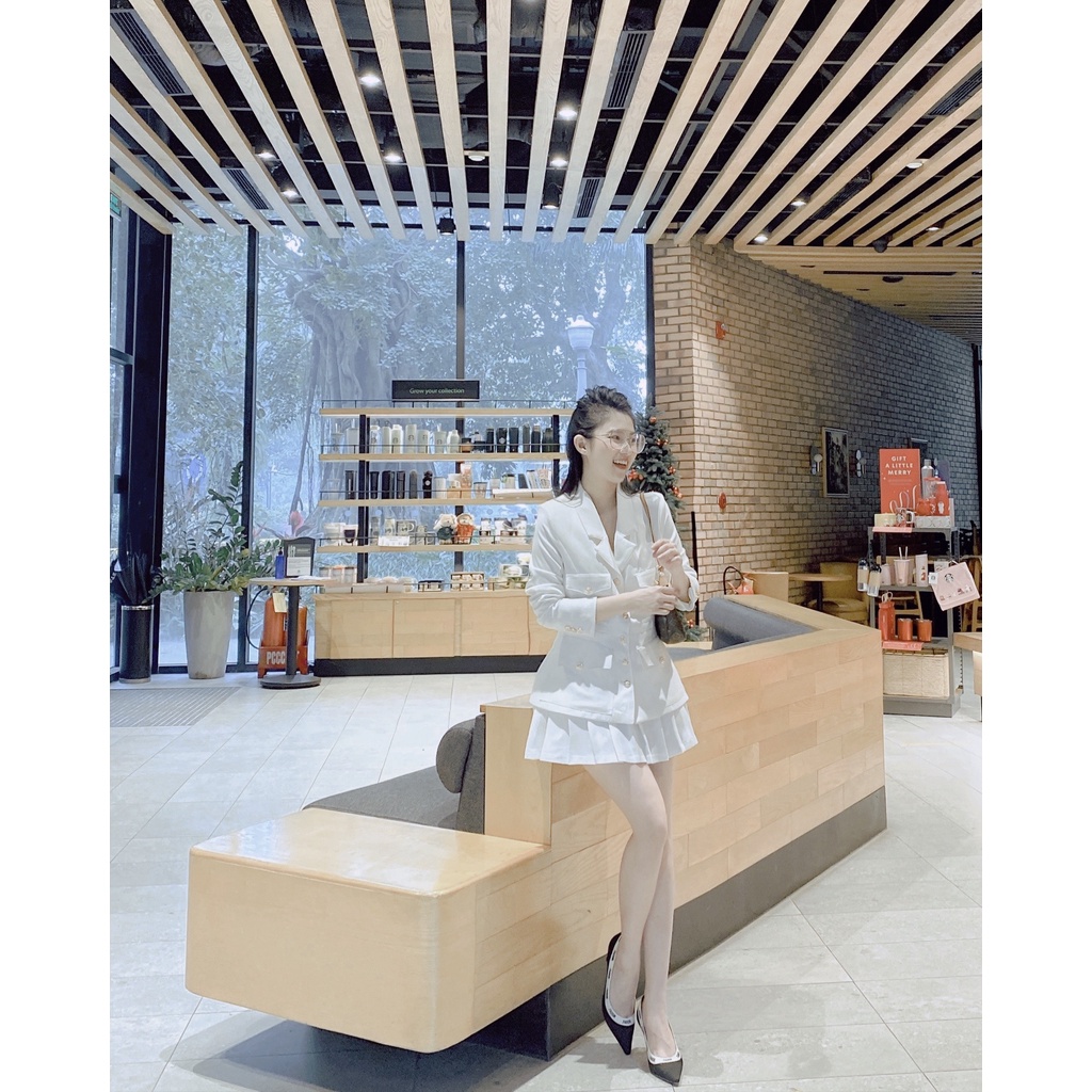 Áo Vest Trắng BOHEE A201