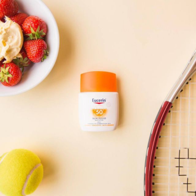 Kem chống nắng Eucerin Sun Fluid Mattifying SPF 50+ CHÍNH HÃNG