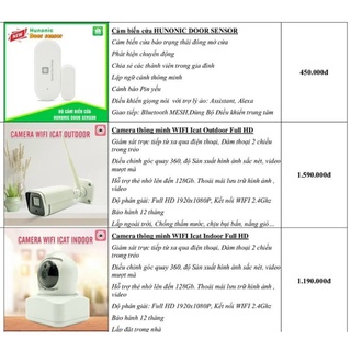 Camera Wifi ICat Indoor
