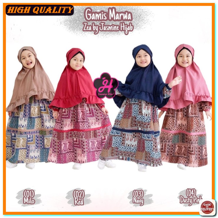 Bộ Phụ Kiện Cho Bé Sơ Sinh Gamis Nibras 2020 Nsap 67 Navyabu Young And Kl580