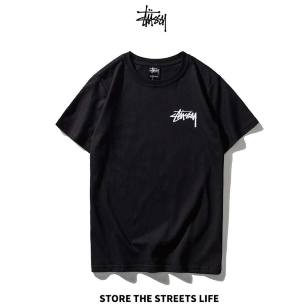 Áo thun Stee STUSSY Black and White Unisex