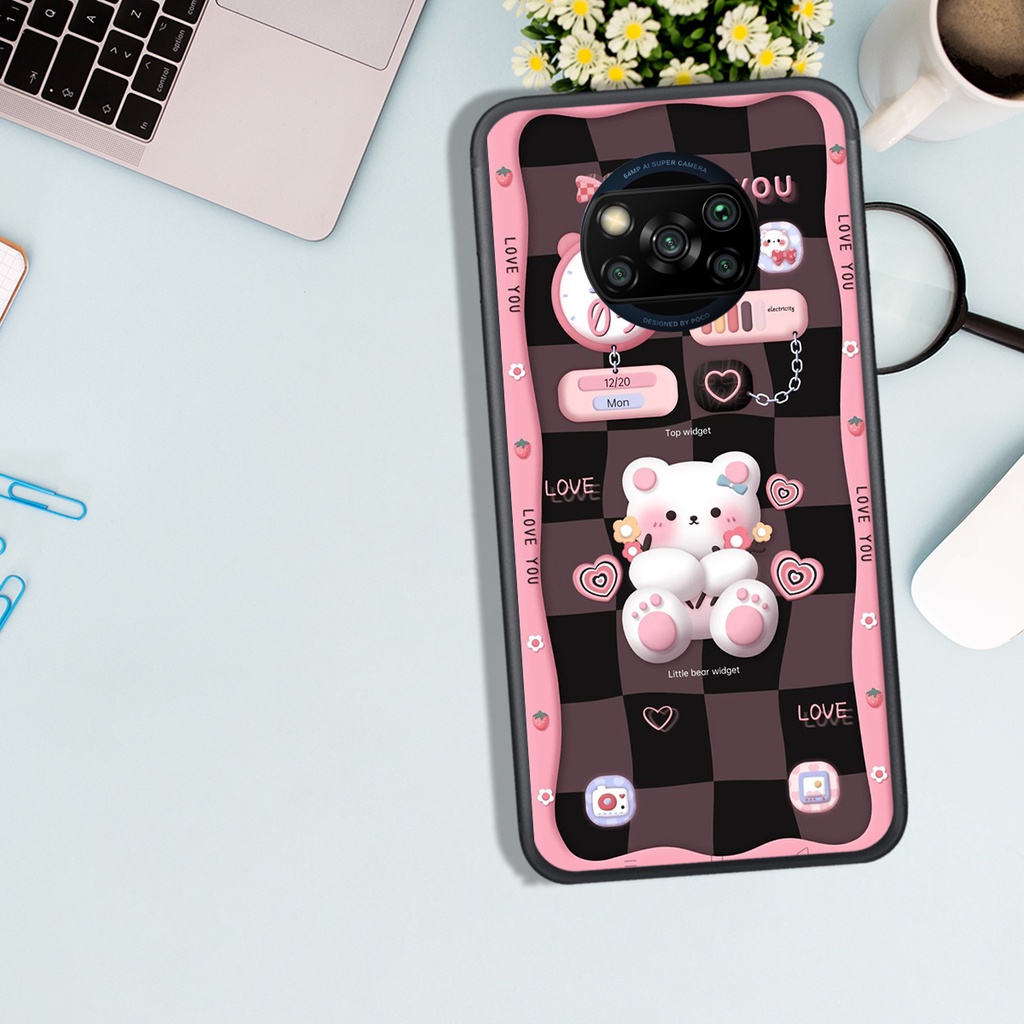 Ốp Lưng Xiaomi  Poco X3 - Poco X3 Pro, In Hình Sinh Động, Dễ Thương, Màu Sắc Cá Tính..