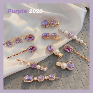 Purple hairpin Hair accessory