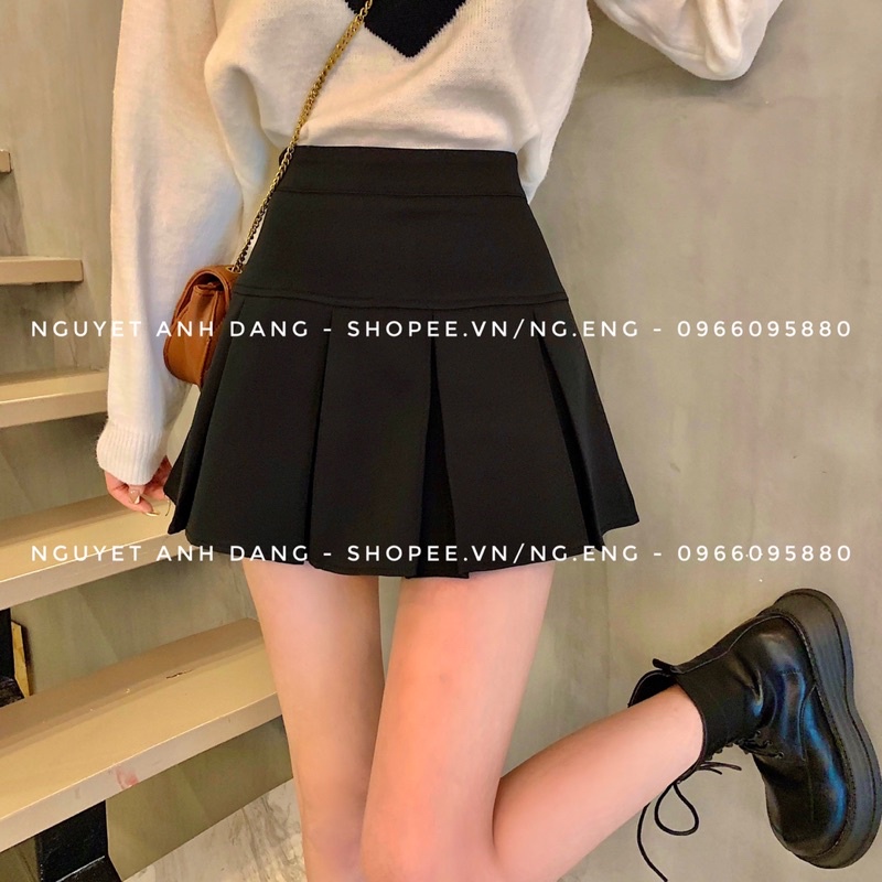 Chân Váy Ngắn Xếp Ly To - Cạp Cao " Kèm Ảnh Thật Ở Cuối " | BigBuy360 - bigbuy360.vn