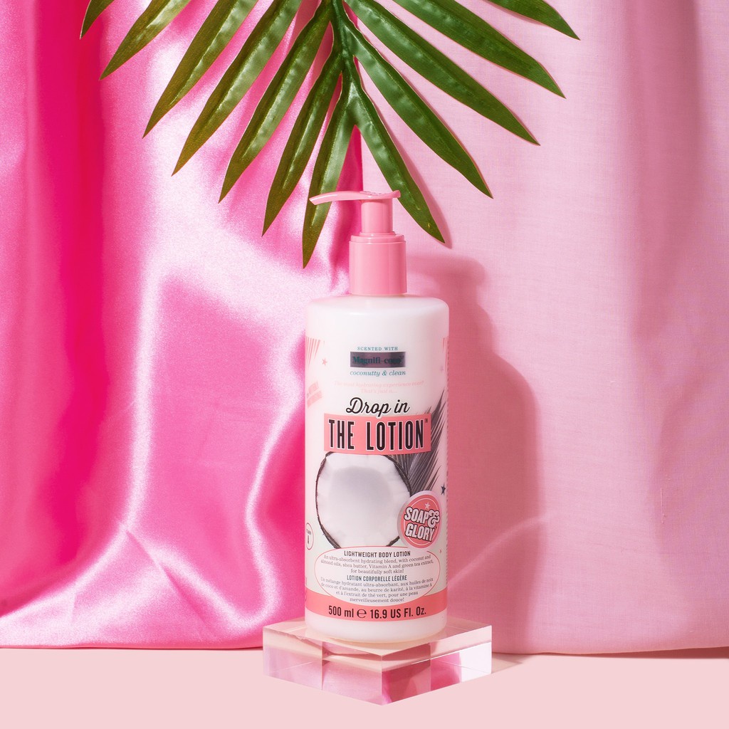 Sữa dưỡng thể Soap &amp; Glory Magnifi-coco Drop In The Lotion Body Lotion hương Dừa 500ML mua sale tại BOOTS THAILAND