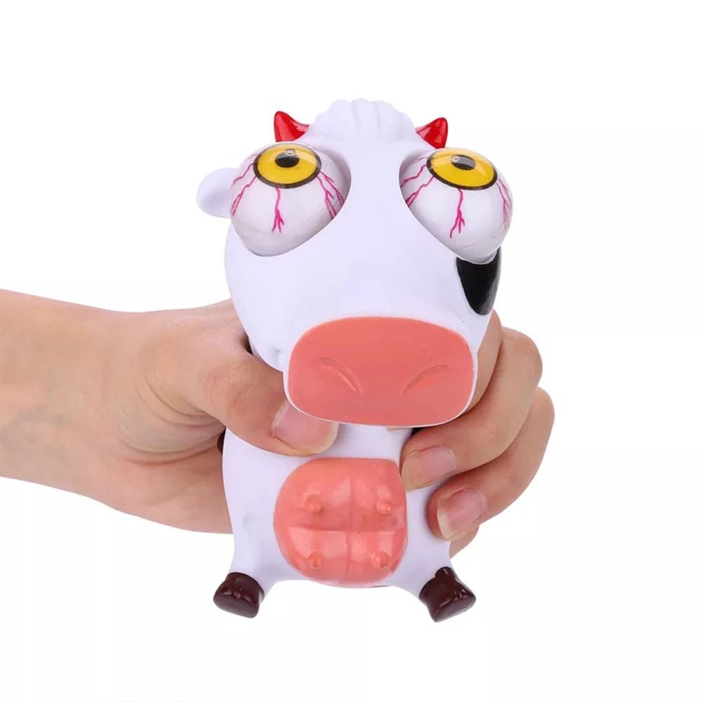 HARRIETT Adult Gifts Boom Out Eyes Doll Kids Toy Animal Squeeze Balls Squeeze Antistress Toy Panda Figure Stress Relief Toy Party Favors Cartoon Fidget Toy Funny Animal Poping Eyes