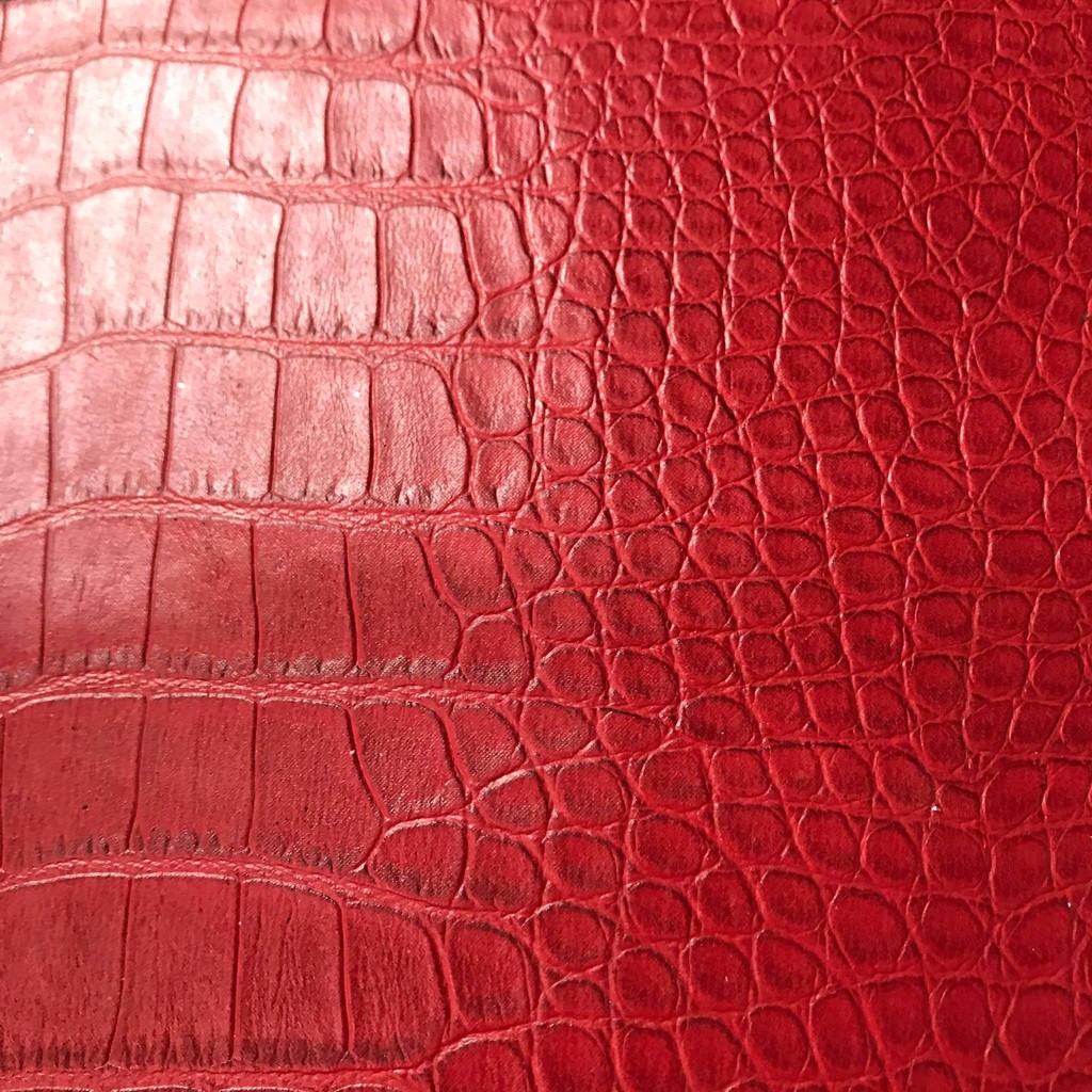 Vải da PU may túi ví phụ kiện handmade