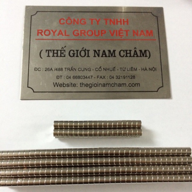 Nam châm viên 5x3mm