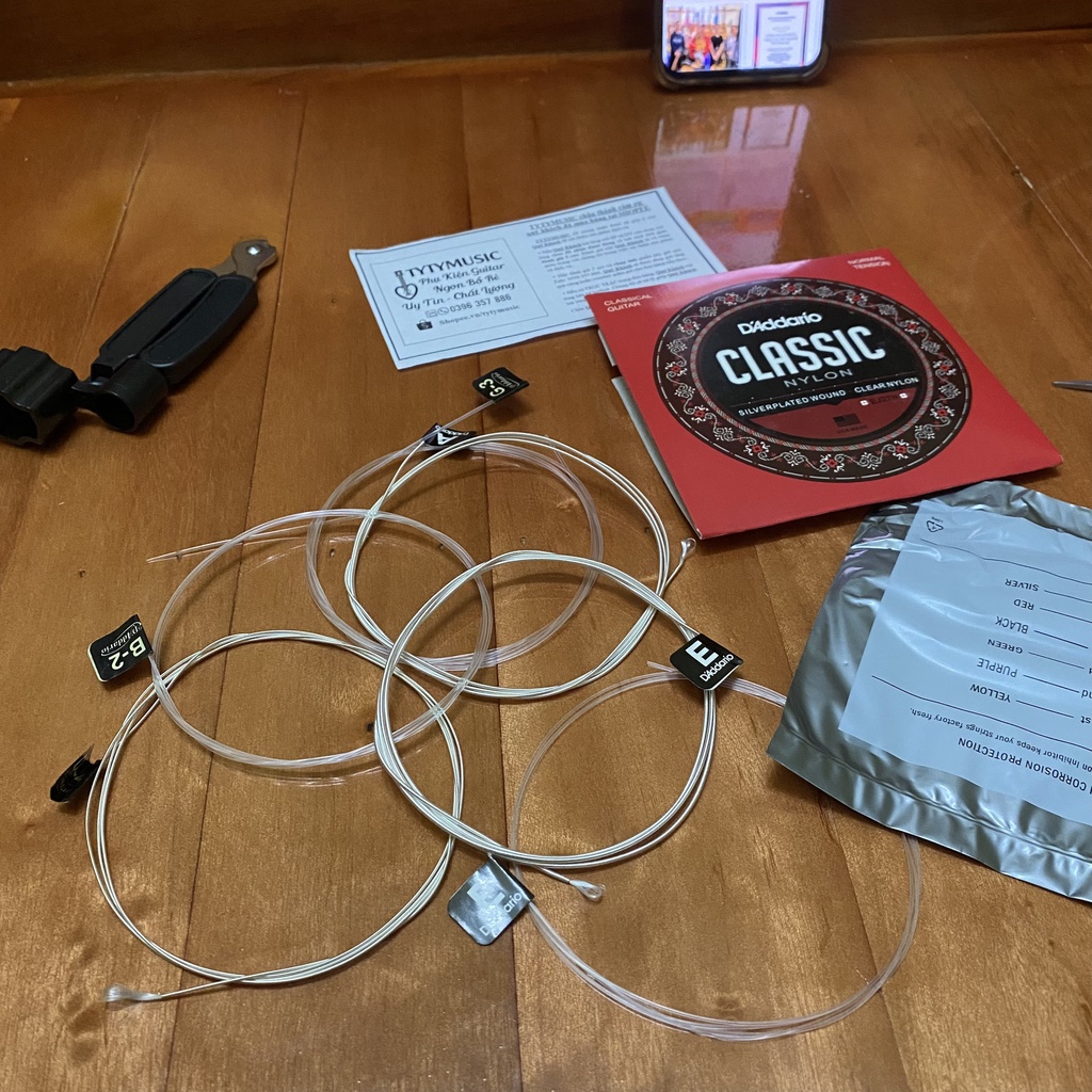 Dây đàn guitar CLASSIC Daddario EJ27N TYTYmusic