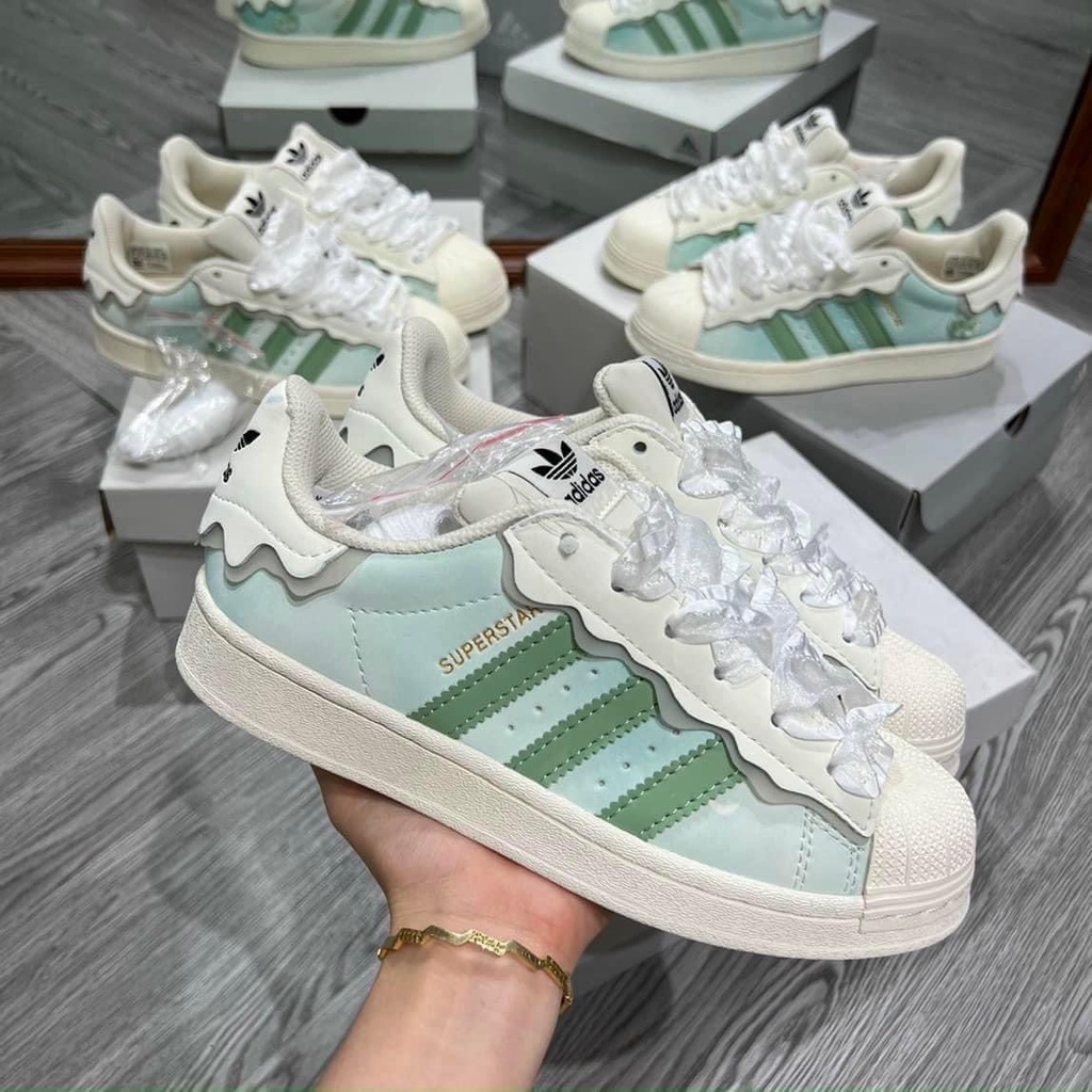 Giày _Adidas Supper Star, giày das mũi sò bản mới nhất S.Cấp Full Box Bill Hot Hit 2022-Miễn phí ship toàn quốc-NT19