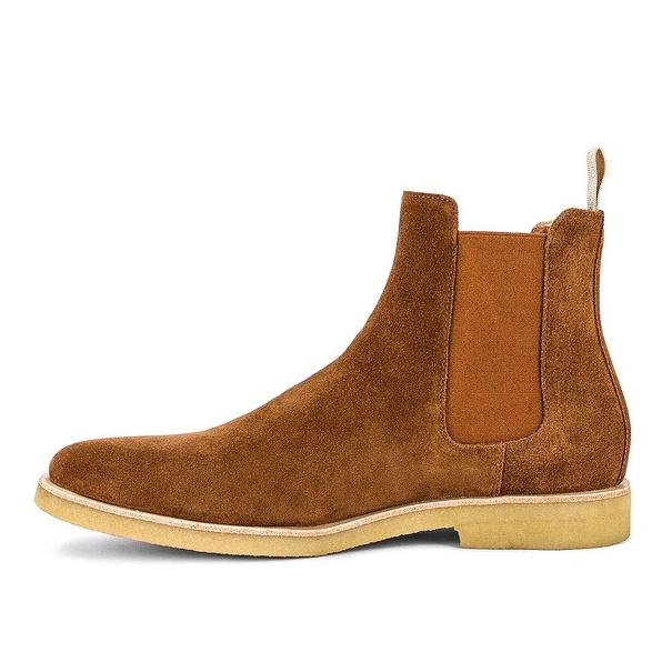 Chelsea boots thời trang nam chất liệu da lộn đế crepe tăng chiều cao 3.5cm | BigBuy360 - bigbuy360.vn