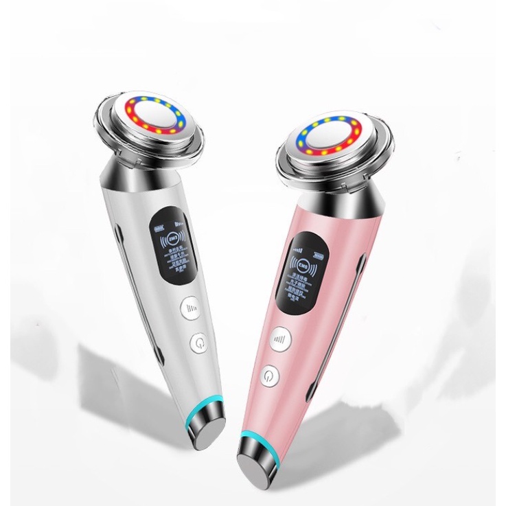 Máy Di Tinh Chất Mát Xa Nâng Cơ Đẩy Dưỡng Chất Chăm Sóc Da Chuyên Sâu - Máy Massage Mặt Cầm Tay ion