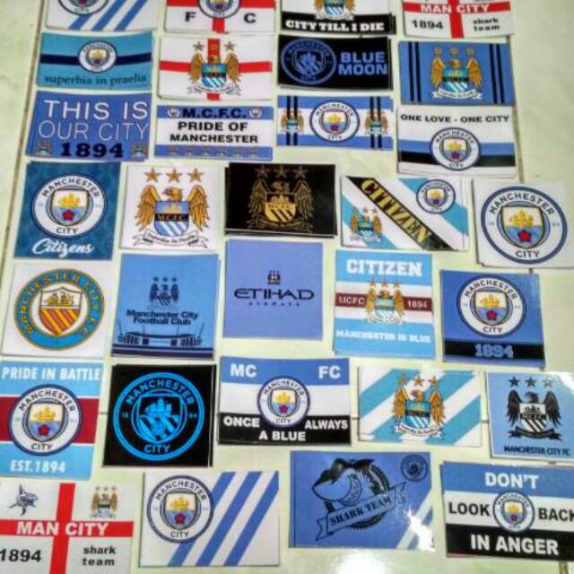 Hình Dán Vô Địch Manchester City MCFC CITIZEN