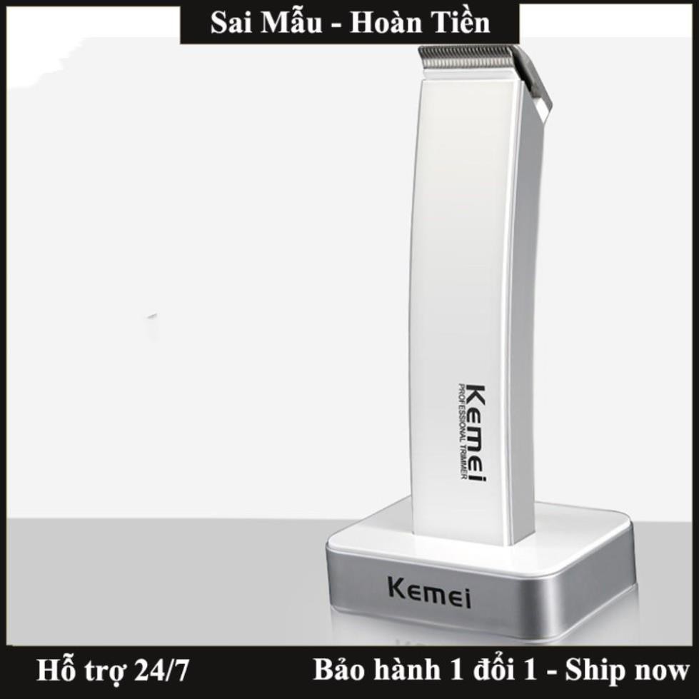 ✔️Tông Đơ Cắt Tóc sạc pin Kemei KM-619-AL - Hàng top 1 Tăng đơ dành cho Salon, siêu bền đẹp, lưỡi sắc - Freeship