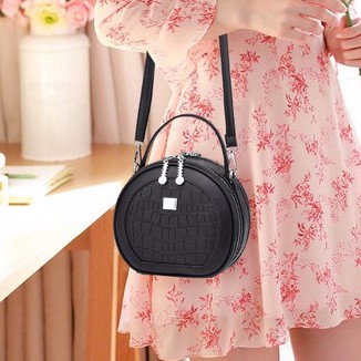 [Mã SKAMLTSM11 giảm 10% đơn 99K] Túi hộp tròn đeo chéo cao cấp da mềm thời trang TT 134 | BigBuy360 - bigbuy360.vn