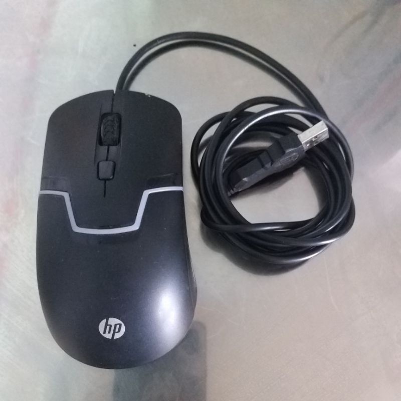 Chuột vi tính HP M160 led RGB cực đẹp - thích hợp dùng văn phòng / chơi game (Đen)