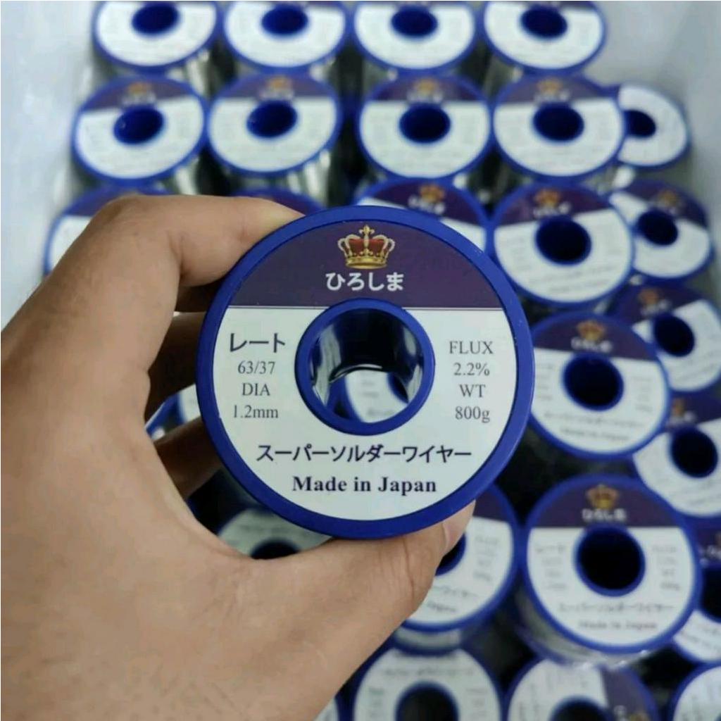Chì hàn nhật siêu bóng, Siêu nhẹ lửa . Thiếc hàn HIROSHIMA SAKURA 1mm chất lượng