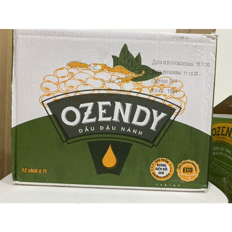 Dầu đậu nành Ozendy nhập khẩu trực tiếp từ Nga