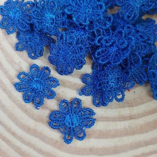 Hoa  thêu trang trí, size 2cm (50 hoa)