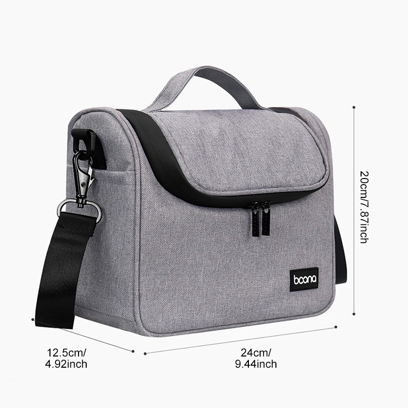 Túi Đựng Ống Kính Máy Ảnh SLR DSLR Bằng Vải Oxford Mềm Mại Chống Thấm Nước